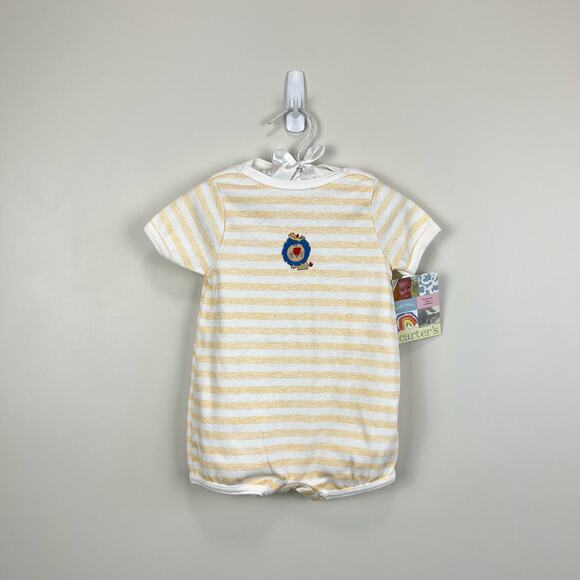 Vintage Carter's Lion Shortall Romper 6-9 Months NWT - Picture 1 of 7